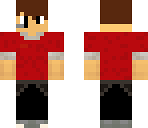 red shirt boy