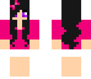 simple pink girl