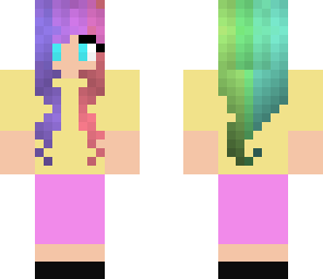 rainbow girl