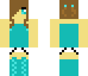 blue girl