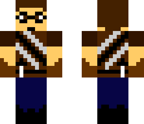 me in minecraft