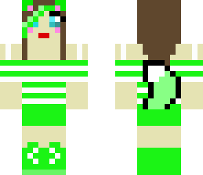 green fox girl