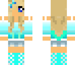 hot blonde blue