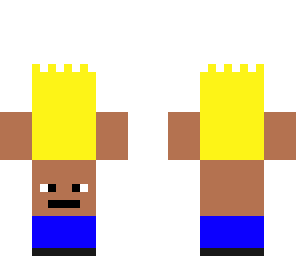 midget with a crown