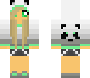 mint panda girl