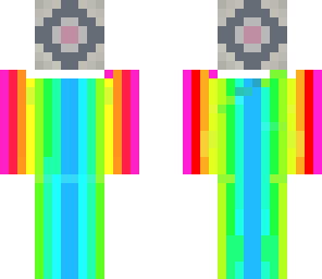 rainbow companion cube