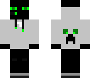 enderman with creeper jacket