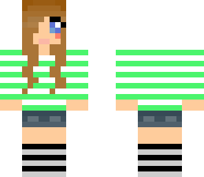 green girl