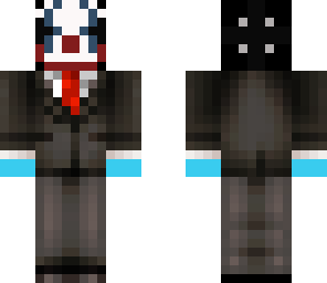 thing with mask and suit