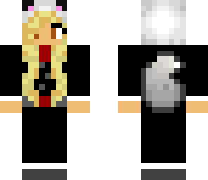 wolfgirl in a tux