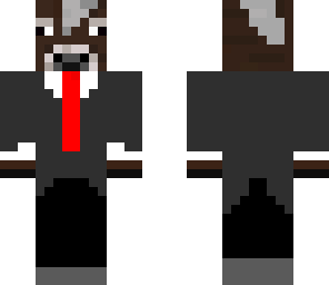 cow in suit