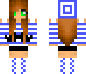 blue french girl