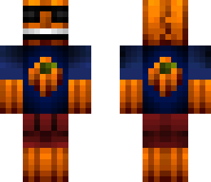 pumpkin surfer dude