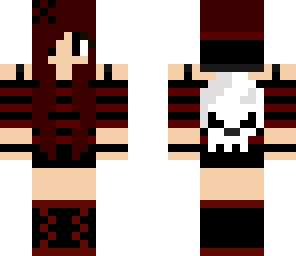 skull girl edit