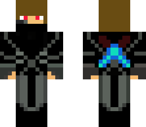 red eyed assassin hoodless diamond swords