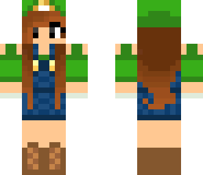 the plumber chick - green