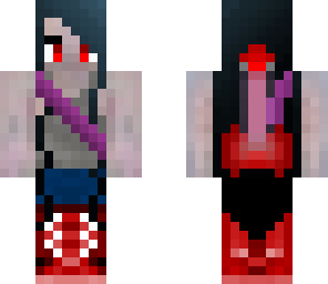 marceline the vampire queen anime look with guitar