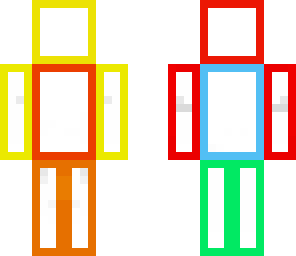 coloured outline