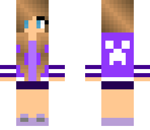 purple creeper girl