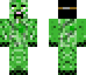 cat in creeper costume