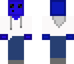 blue slime man