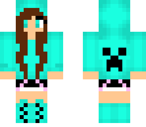 blue creeper girl