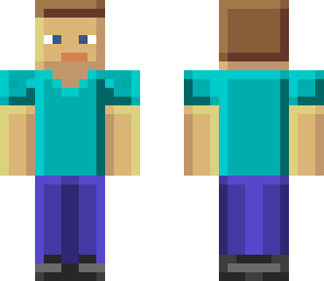 pixel steve