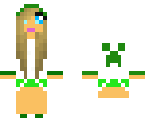 creeper hoodie girl