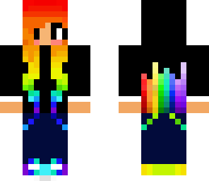 rainbow girl