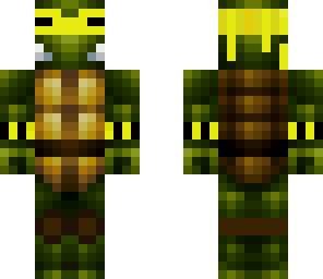 ninja turtle black and yellow