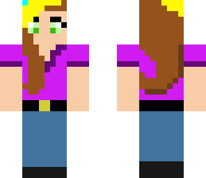 girl with tiara with a blue gem