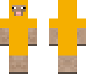 orange sheep
