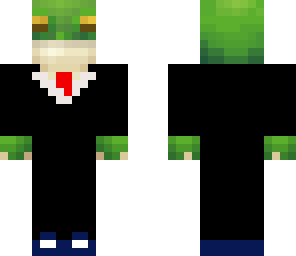 frog in a suit
