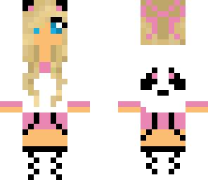 cute panda girl