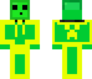 green and yellow slime