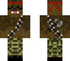 rambo bacca no mask