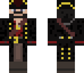 yet another pirate captain skin