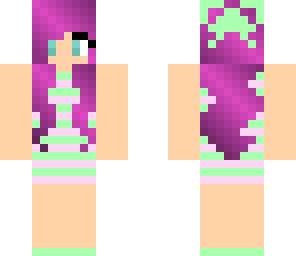 pink and green dress- please vote