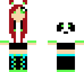 pretty panda girl