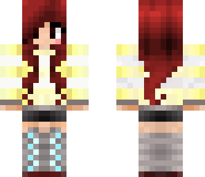 yellow anime girl