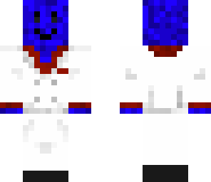 blue man in a suit