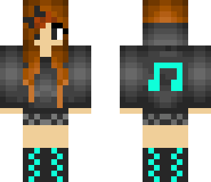 cute music note girl