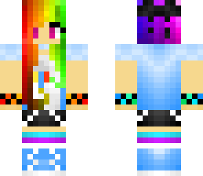 rainbow girl