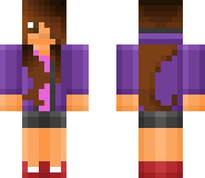purple sweatshirt