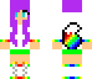 rainbow wolf