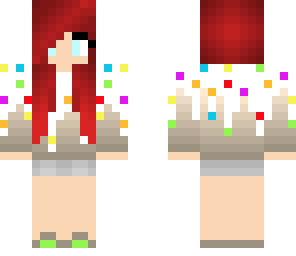 cupcake red head