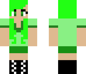 green girl