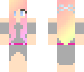 edited rainbow girl