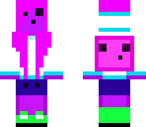 purple slime girl
