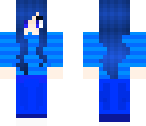 blue  girl